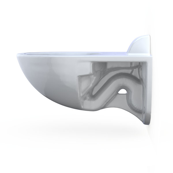 TOTO Tornado Flush Commercial Flushometer WallMounted Toilet with